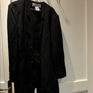 Chetta B Black Double-Breasted Coat☀️SJ